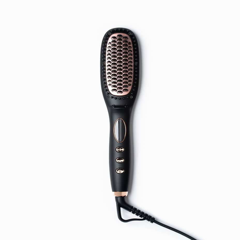 Plasma Ion Heat Brush black